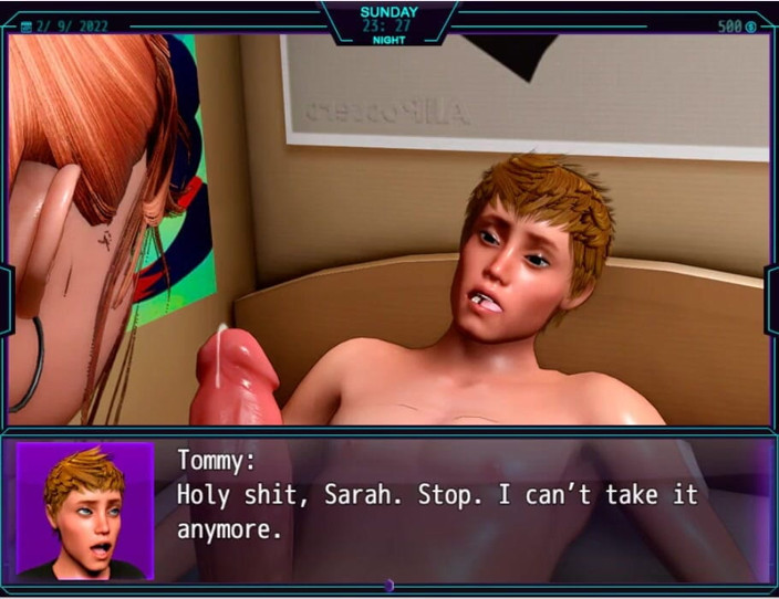 XXX Games Bunk: My New Life Revamp - Gameplay - Roleplay - Sarah - Lesbian &amp; Doing Blowjob...