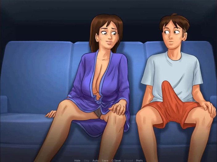 Cartoon Play: Summertime saga part 49 - night watch the movie