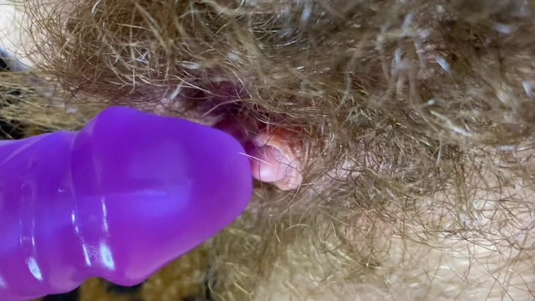 Cuteblonde666: Bunny vibrator test masturbation POV closeup