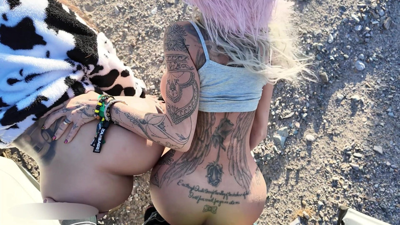 Lacey Jayne Official: Lacey and Danae Fucking for a Ride
