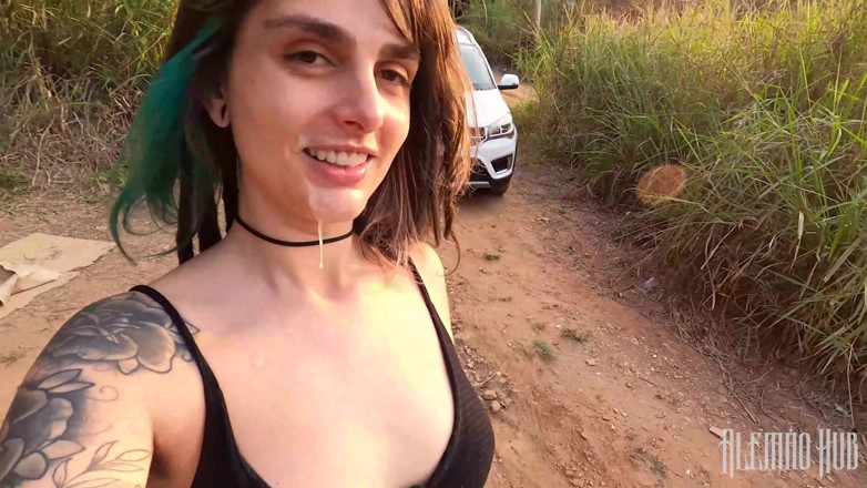 Alemao Hub: Dread Hot Gets Wet Fucking and We Almost Got Caught...