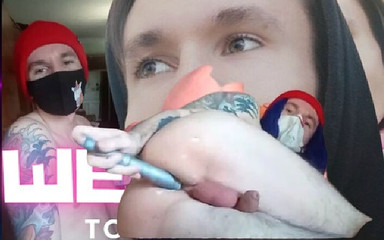 SexyBoyGay2023: Nejtvrdší gay anální fisting do zadku - pasivní děvka SexyBoyGay2023 BDSM