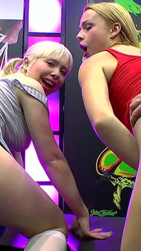 Rebecca Black & Cherry English Wild Ggg Bukkake