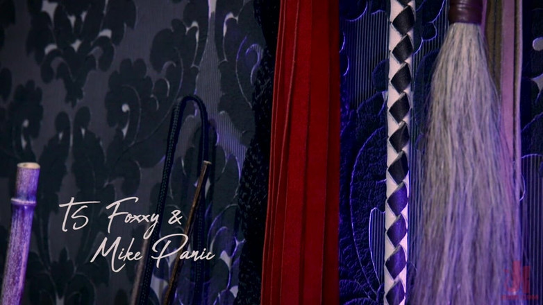 Kink TS: Наказание бойфренда: TS Foxxy долбит задницу неудачника бойфренда Майка Паники