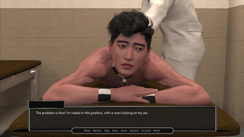 Femboy Maaya: Il ragazzo coreano antony in un esame di prigione con...