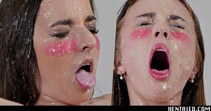 Hentaied: Real life hentai - Full fresh ahegao explosion
