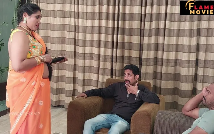 Flame Movies: Desi Beauty MILF Bhabhi Desi Sex with Client