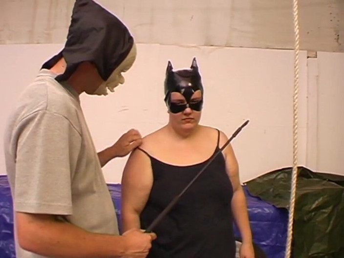 Genuine XXX: BDSM big tits fat bitch ready for slave training spanking...