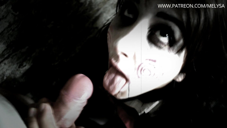 melu_world: Blowjob Terror Game with Saw - Meluworld