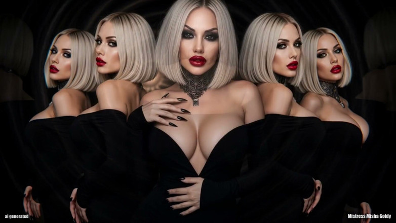 Goddess Misha Goldy: Two-mouthed the Impossible Goon Challenge