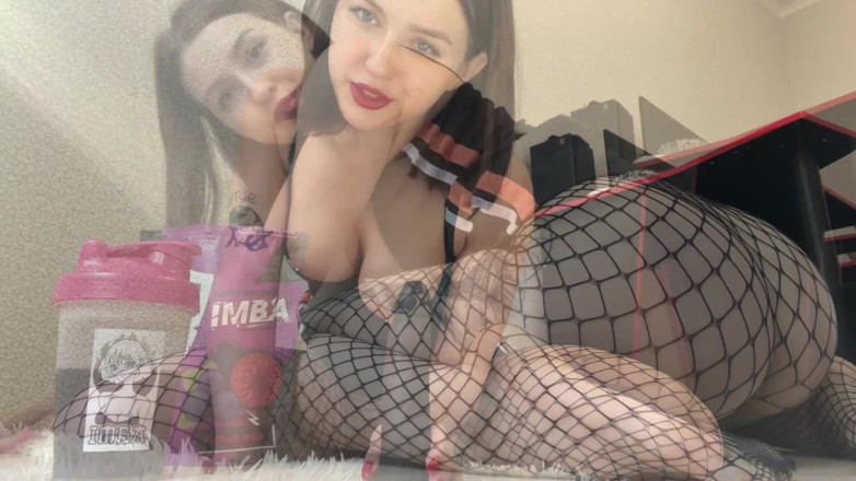 Honey Sasha: Hot Brunette Has Fun with a Dildo While Her Husband...