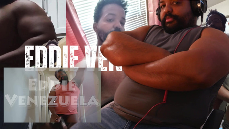 Eddie Venezuela: Black Stepdaddy Reacts to His Own Cumshot Video!