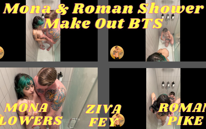 Roman Pike: Mona Roman Shower Make Out Bts 4K