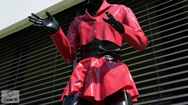 Lizanne: Red Latex Springtime