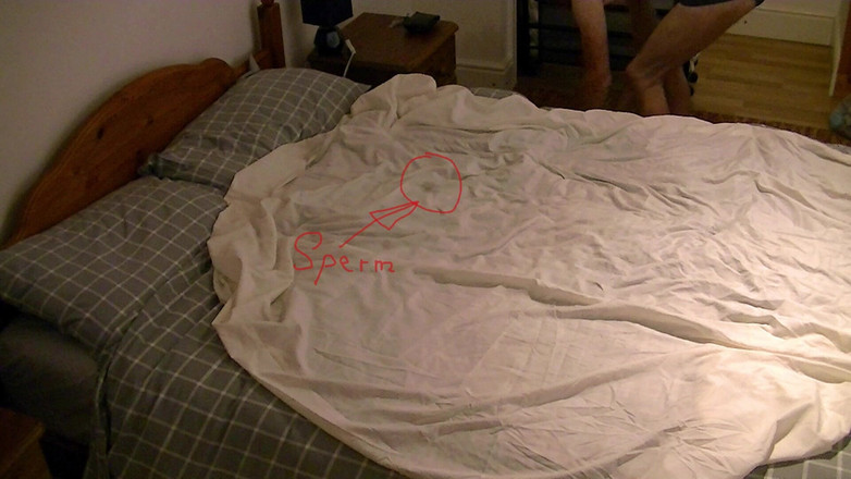 Mark Hannes: नग्न होटल बिस्तर कूबड़ हस्तमैथुन