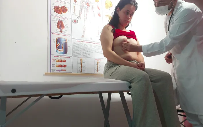 Jennyferpimenta: Gynecologist Sticks Dildo in Pussy, Fingers in Ass and Fucks...
