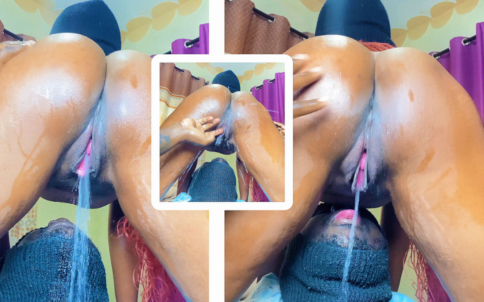 Afrocummy: 오 섹스 난 아빠를 사정하지 마!