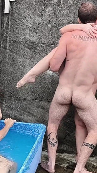 Candy Kush and Her Stepsister Von Poison Had Their Little Assholes Pounded by Von's Big Cock Boyfriend