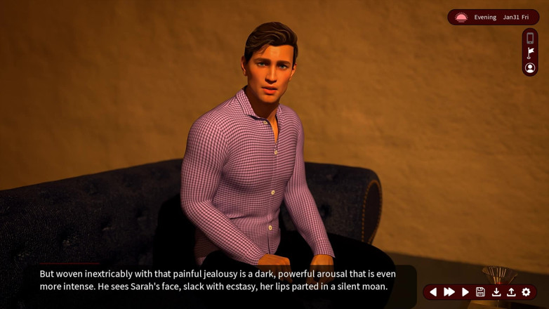 Dirty GamesXxX: Шепоті бажання: чоловік ділиться своєю дружиною з босом в нічному клубі - 38 серія