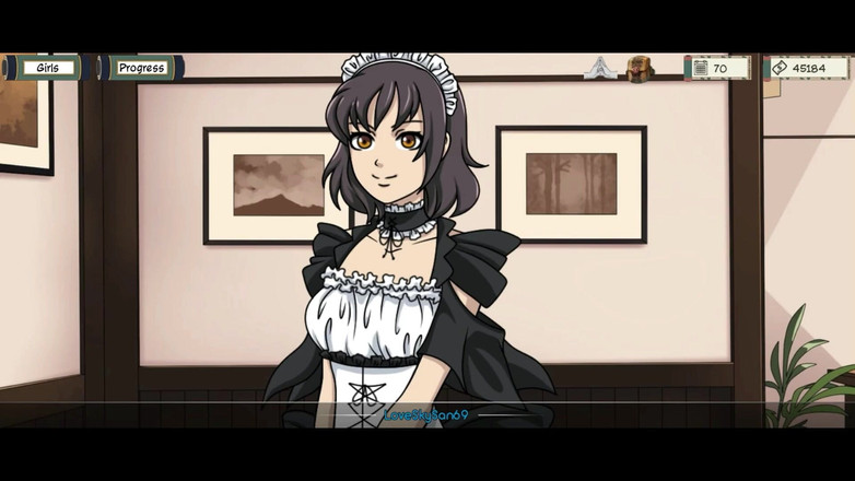 LoveSkySan69: Тренер Куноічі - тренер Наруто [v0.20.1] Частина 102 сексуальна покоївка від loveskysan69