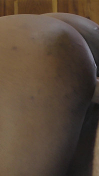 Chubby Black Girl Gets Fucked in Doggystyle and Creampied