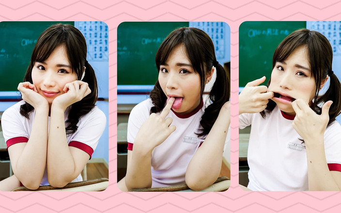 Japan Fetish Fusion: Pigtailsl genç melek, rumi haruno'nun parmak emiyor bakış açısı