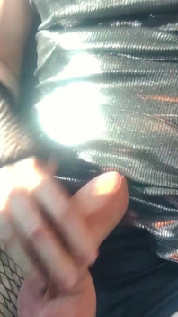 Risky Flashing Masturbating for Strangers Got Caught Cuming