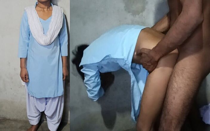 Laxmi deshi: Una ragazza indiana viene scopata duramente dietro la scuola