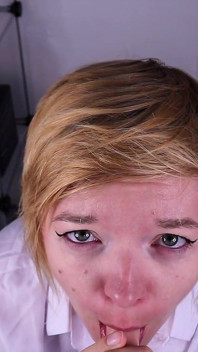 Caught in the Stockroom POV Blowjob