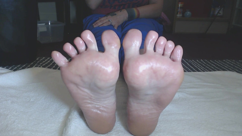 Abby Anna: Slipper oiled wrinkled soles no polish