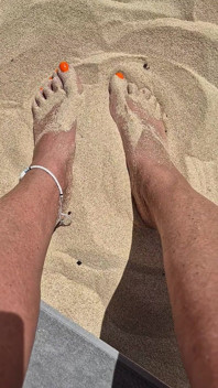 Feet in the Sand!