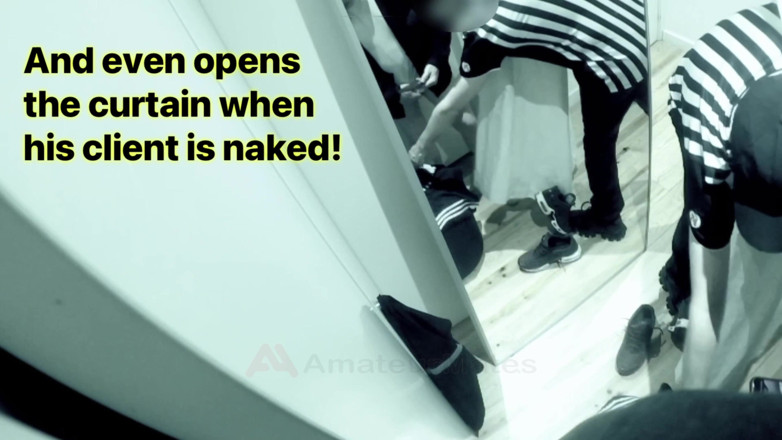 AmateurMates: How to Seduce a Young Salesman in the Fitting Room