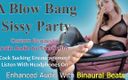 Dirty Words Erotic Audio by Tara Smith: AUDIO ONLY - A sissy gang bang party mesmerizing erotic audio