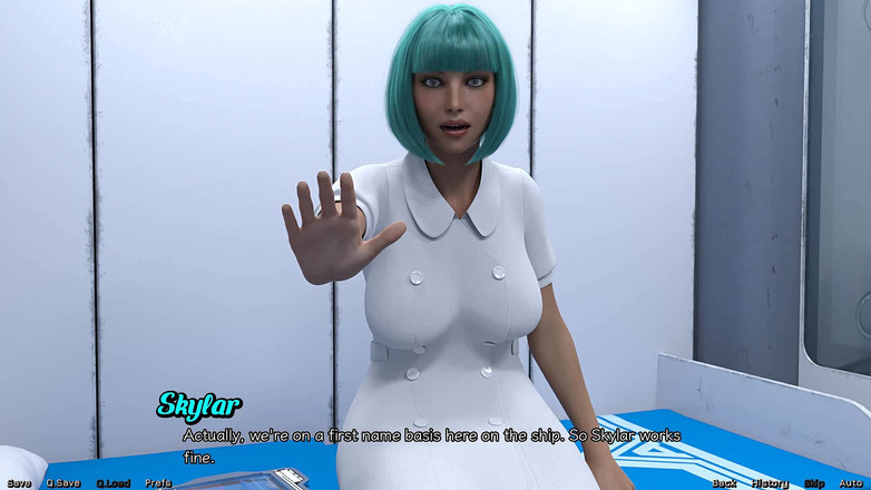 Dirty GamesXxX: Osierocony w kosmosie: jeden facet i kilka dziewczyn na statku...