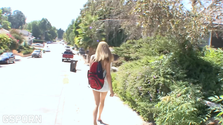 GS studio: Hot Blonde Teen Need a American Professional Cock to Fuck