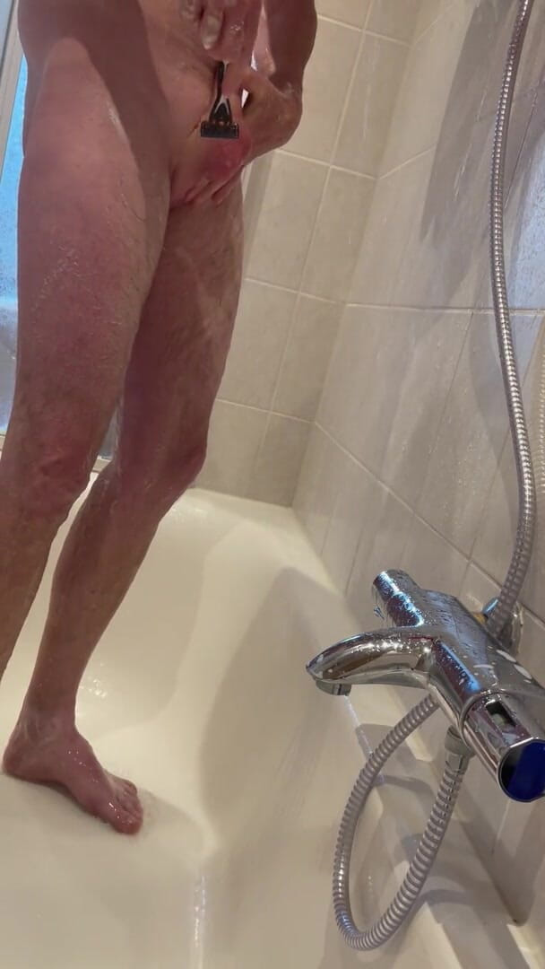 Redboy83: shower and shave