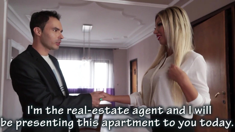 MyGonzoTV: Rebeca Cerrera gets tricked into a threesome by a fake...