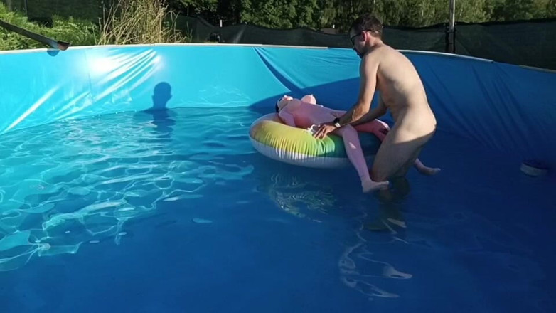Boris Heycall Art Dolls: Wet Ride in the Pool Fucking a Doll with a...