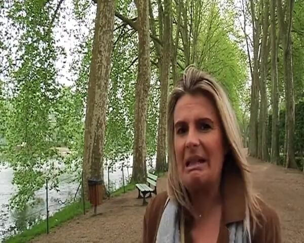 Planete Francaise: Blonde French MILF Eats Cum After Several Cock-sucking Sessions
