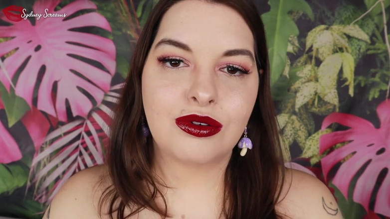 Sydney screams fetish: Edge for My Dark Lips