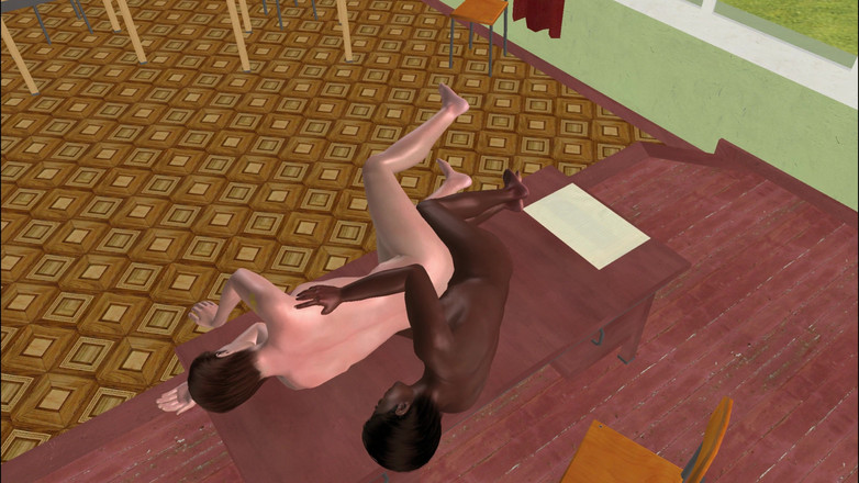 LustMen: Animovaná 3D gay scéna - úzká a intimní poloha lžíce