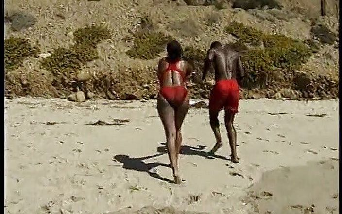Hot and Wet: Sweet black couple enjoys a rough fucking under the sun