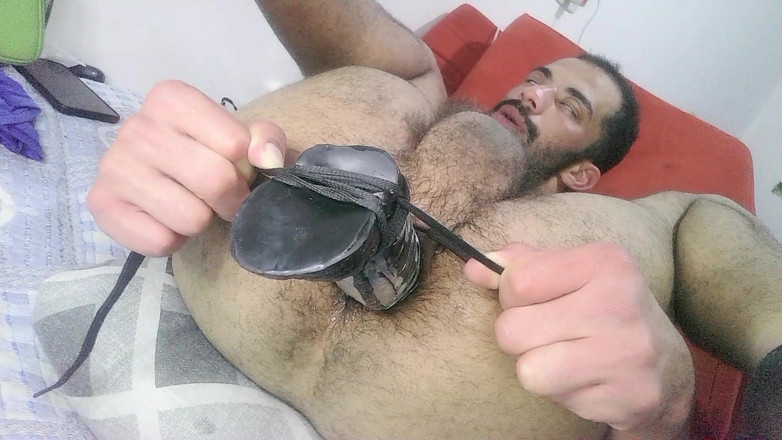 Virtual ToyBoy: Chơi lỗ hậu dài với con cu giả đen khổng lồ...