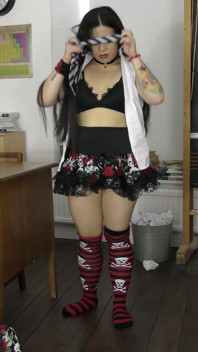 Echo; Deep Sucking & Fucking Her Dildo in Detention