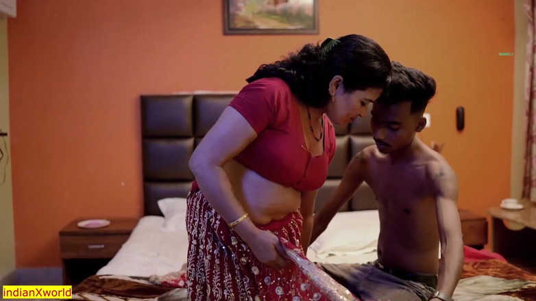 Indian Xshot: Indisches bengalisches Boudi hat sex mit 18-jährigem Devar! Heiß XXX