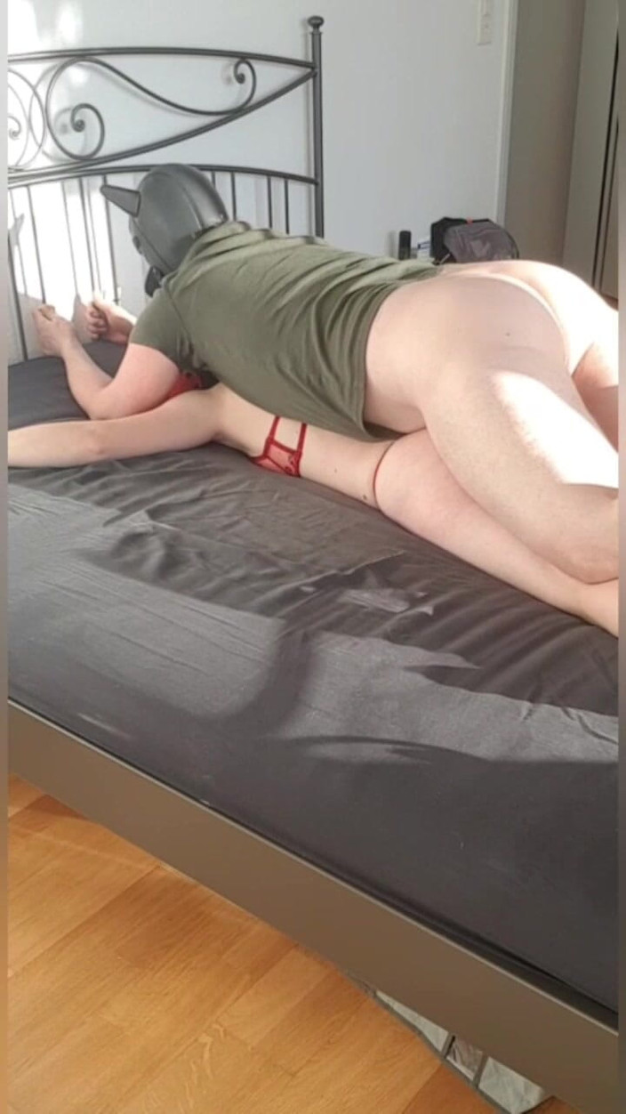 Swissapple: Tied to Bed and Fucked Part 1