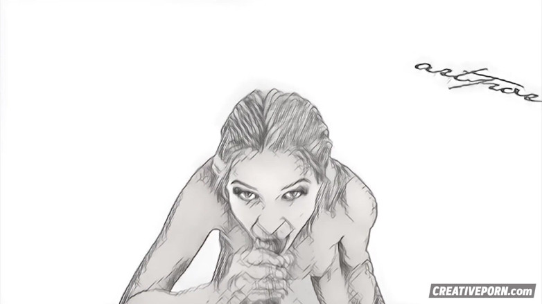 Creative Porn: Creative Porn 7 the Live Drawing