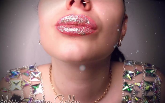 Goddess Misha Goldy: Wie kann jemand nein sagen, um volle große Lippen wie...