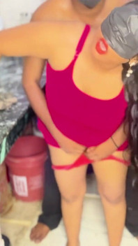 Blindfolded Hot Indian Wife Kitchen Sex with Husband Hardcore Blindfold Fucking Hindi Video