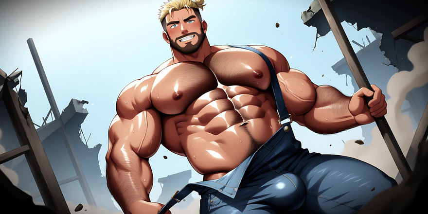 Erotic Man: Kusy s obrovskými škádlením boulemi